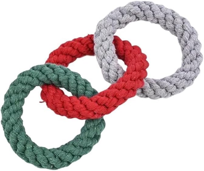 Braided Cotton Rope Dog Toy – Tug and Dental Cleaning Toy