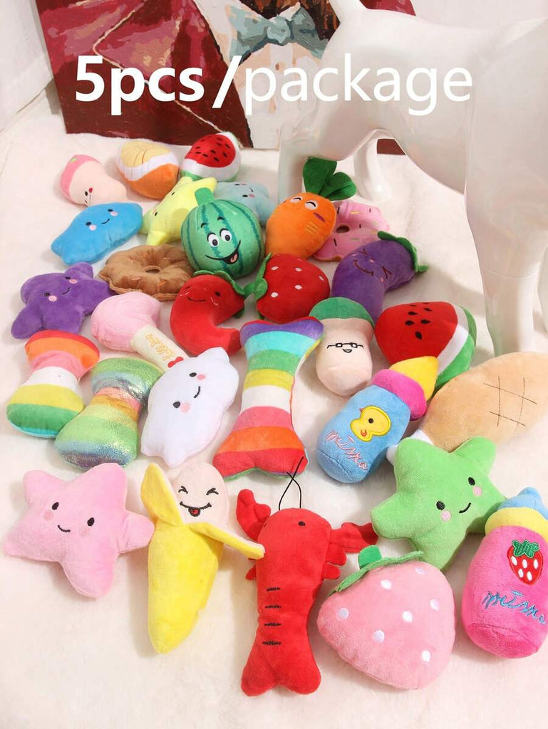 Multi-Pack Pet Toy Bundle – Assorted Interactive Toys for Dogs and Cats