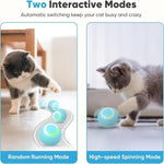 LED Interactive Cat Ball Toy – Rolling Light Up Toy for Cats